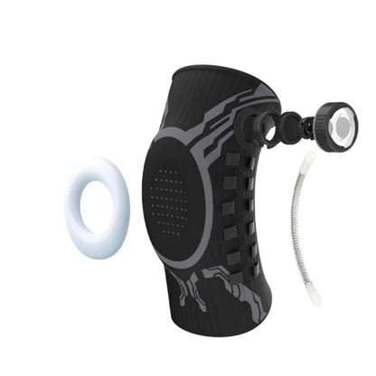 Smart Knob Knee Brace Patella Gel Pad Lateral Stabilizer Compression Support Joint Pain Relief Recovery Home Gym Wear Single