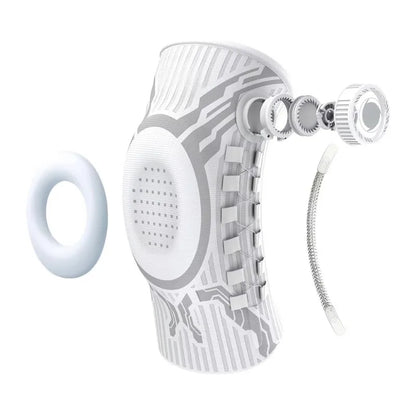 Smart Knob Knee Brace Patella Gel Pad Lateral Stabilizer Compression Support Joint Pain Relief Recovery Home Gym Wear Single